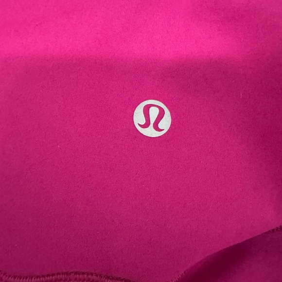 Lululemon Wunder Train High-Rise Crop 23” Ripened Raspberry Sz 18 - Picture 9 of 13
